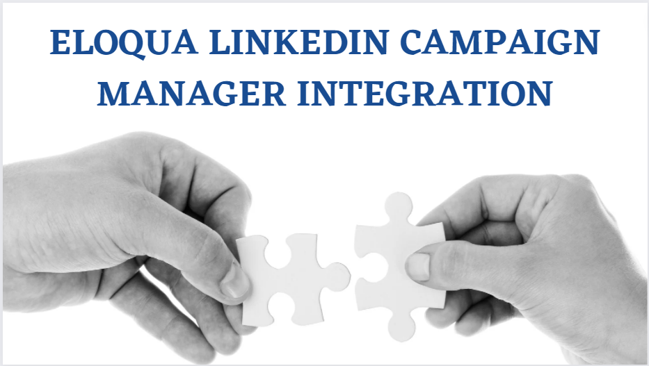 Eloqua LinkedIn integration