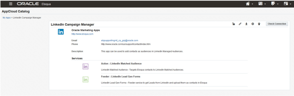 Installing LinkedIn campaign manager