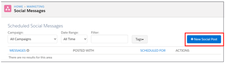 Create Social Post in Pardot