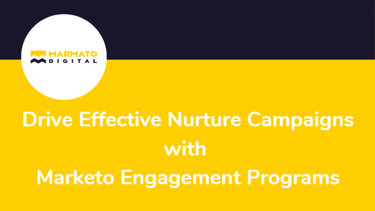 Drive Effective Nurture Campaigns with Marketo Engagement Programs